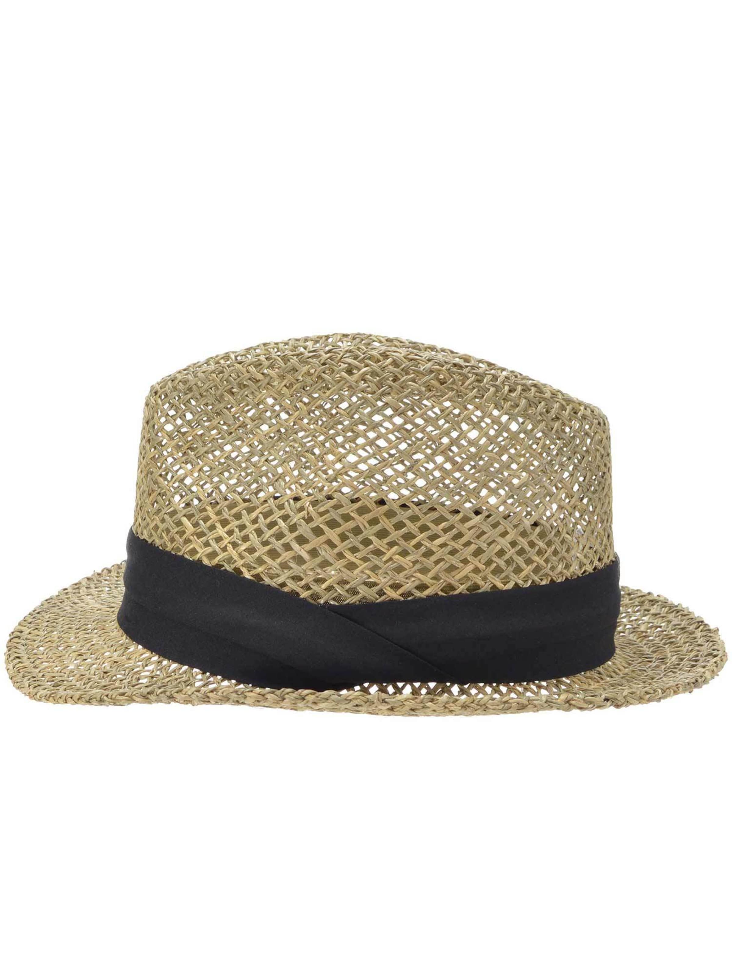 Seeberger Hat 'Hut' in Black: front