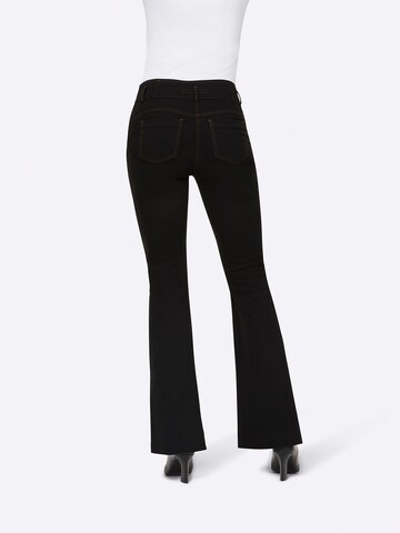 heine Flared Jeans in Zwart