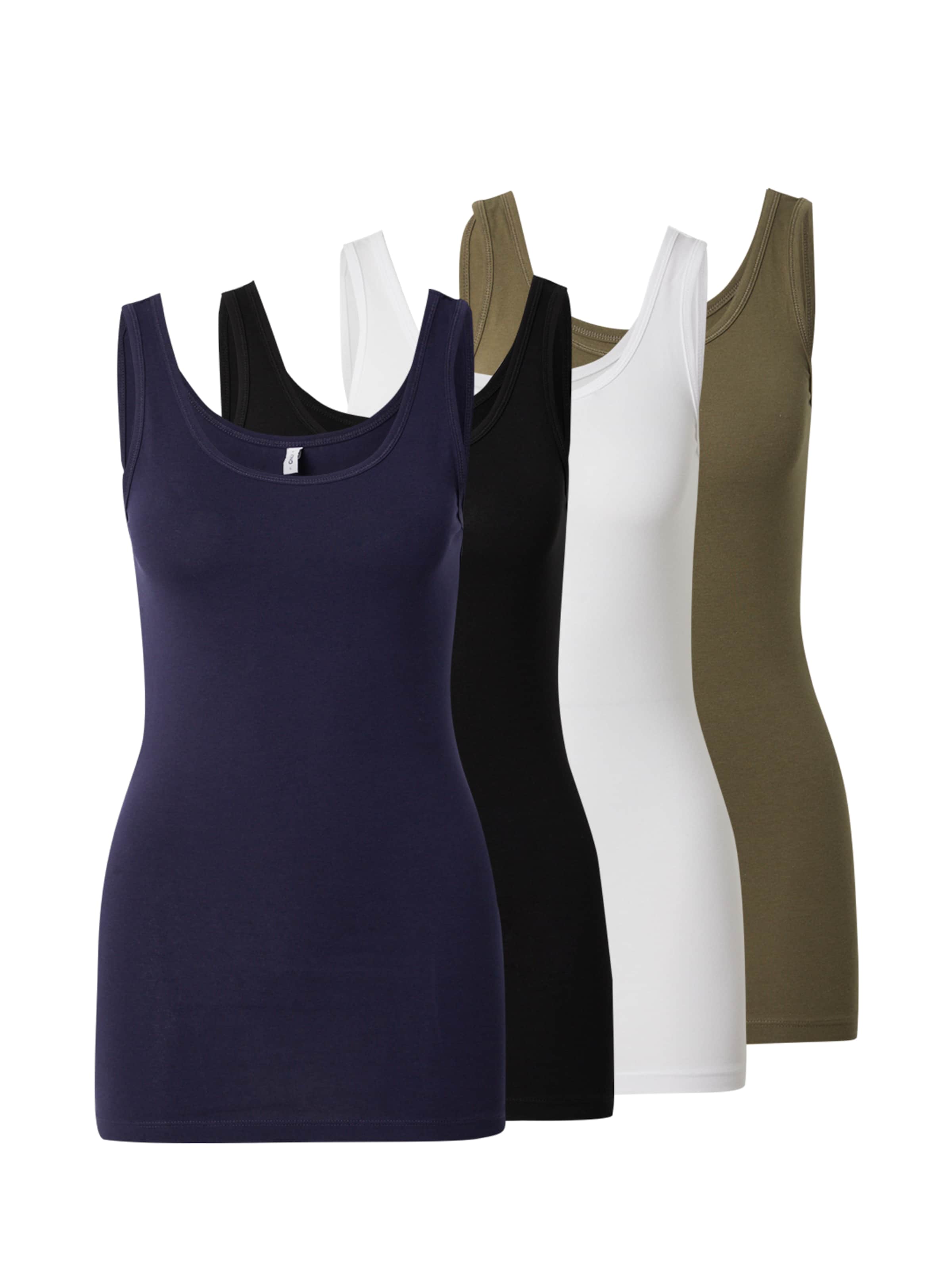 ONLY Τοπ 'ONLLIVE LUV' σε μπλε: μπροστά