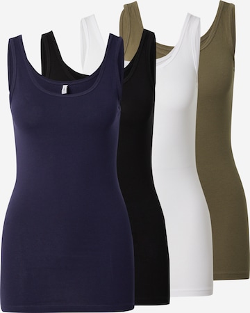 ONLY Top 'ONLLIVE LUV' – modrá: přední strana