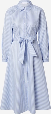 EDITED Платье-рубашка 'Bella' в Синий: спереди