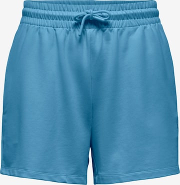 ONLY PLAY Loosefit Urheiluhousut 'Frei' värissä sininen: etupuoli