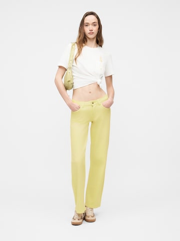 ONLY - Loosefit Calças de ganga 'ONLJudy' em amarelo