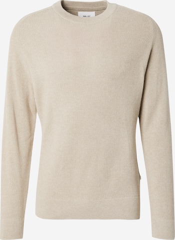 Pullover 'Kevin' di NN07 in beige: frontale