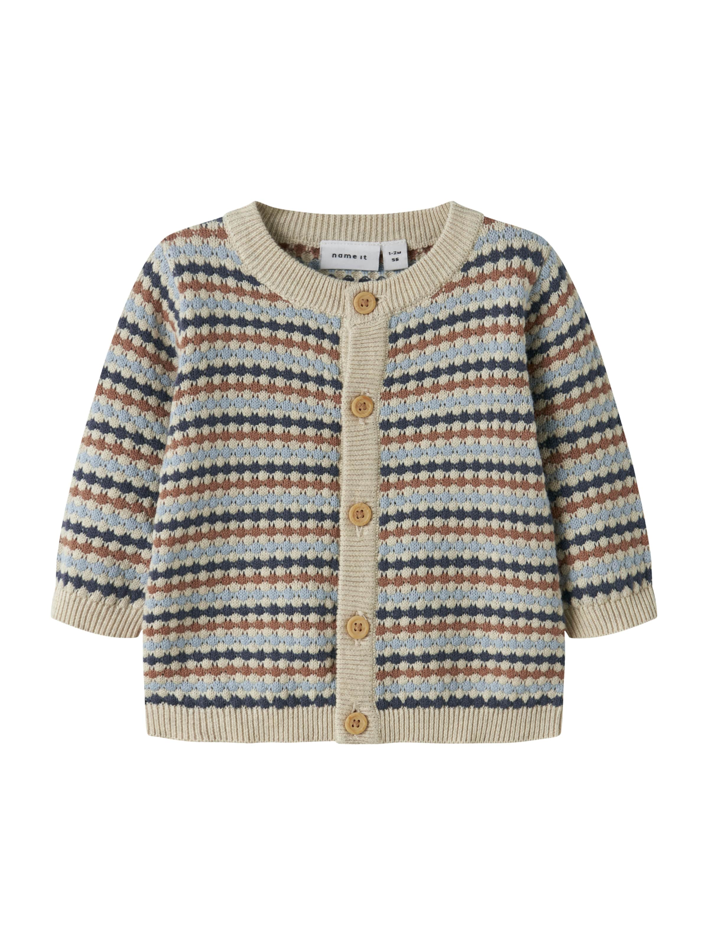 NAME IT Kofta 'NBMFLOWS' i blå: framsida