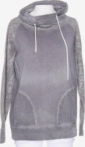 Marc Cain Sweatshirt & Zip-Up Hoodie in M in Grey: front