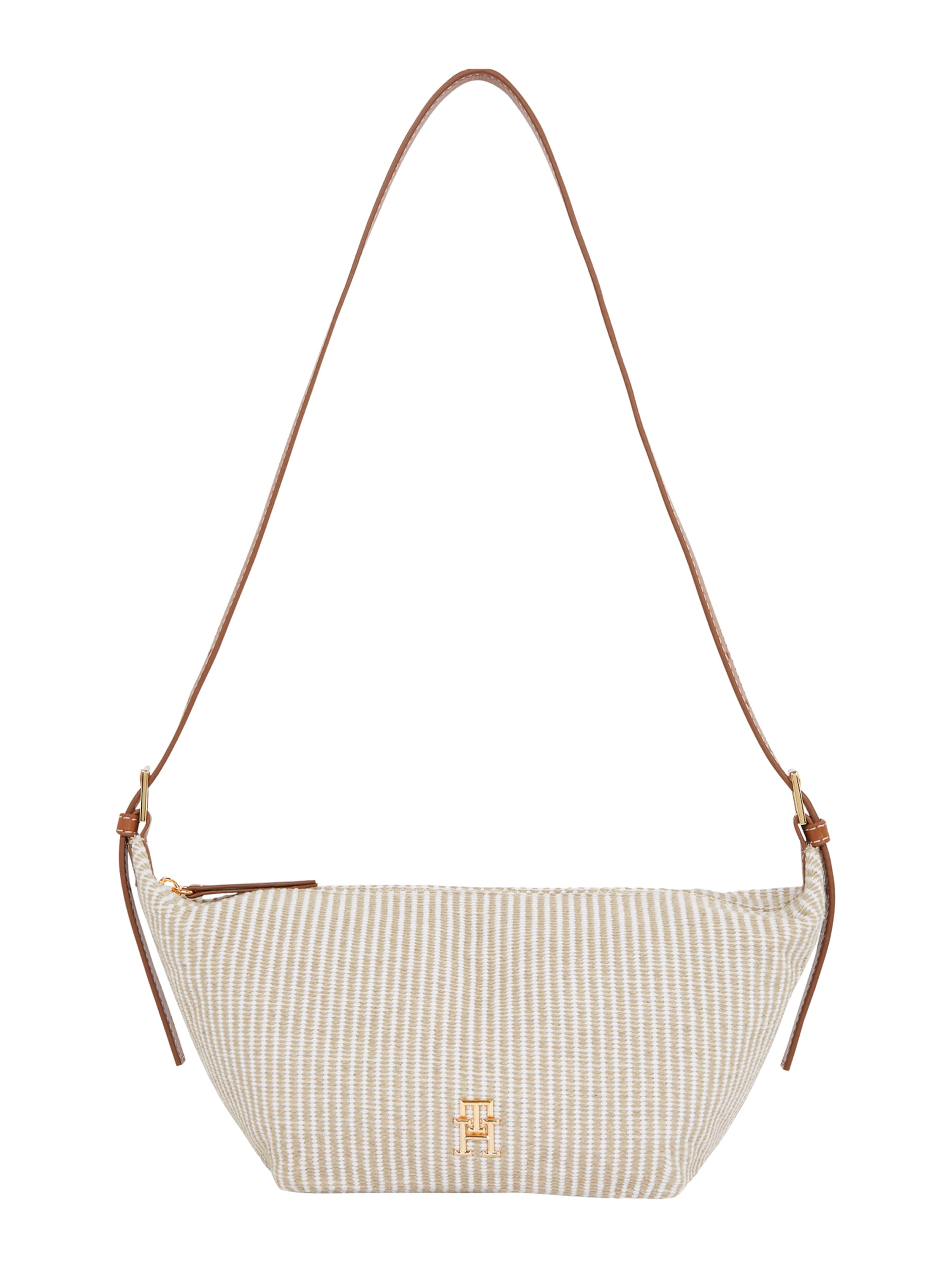 bēšs TOMMY HILFIGER Pleca soma: no priekšpuses