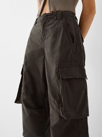 Loosefit Pantaloni cargo di Bershka in verde