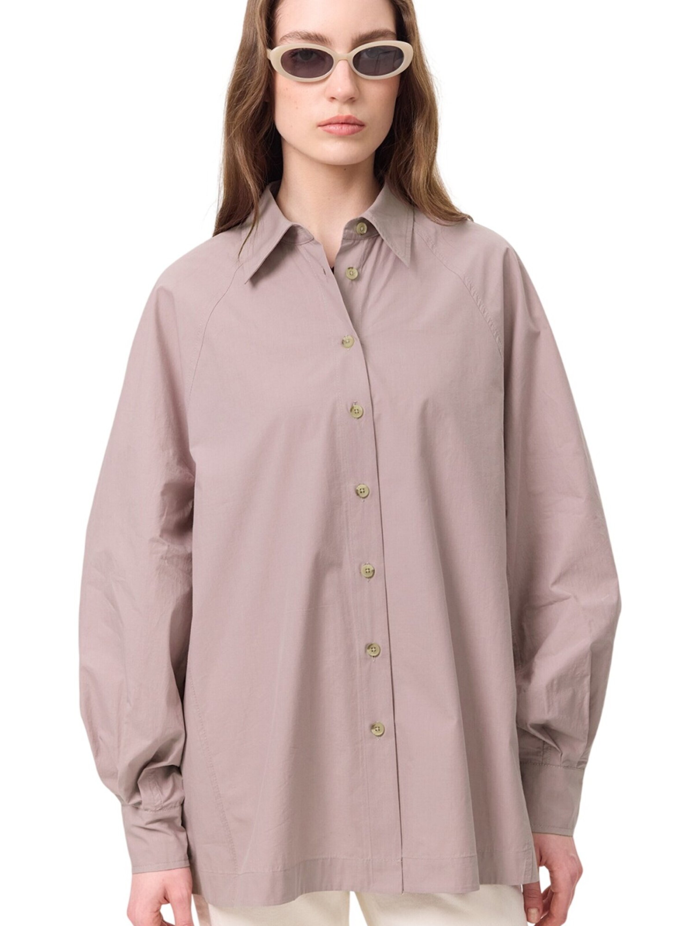 MANUKA Blouse in Lila