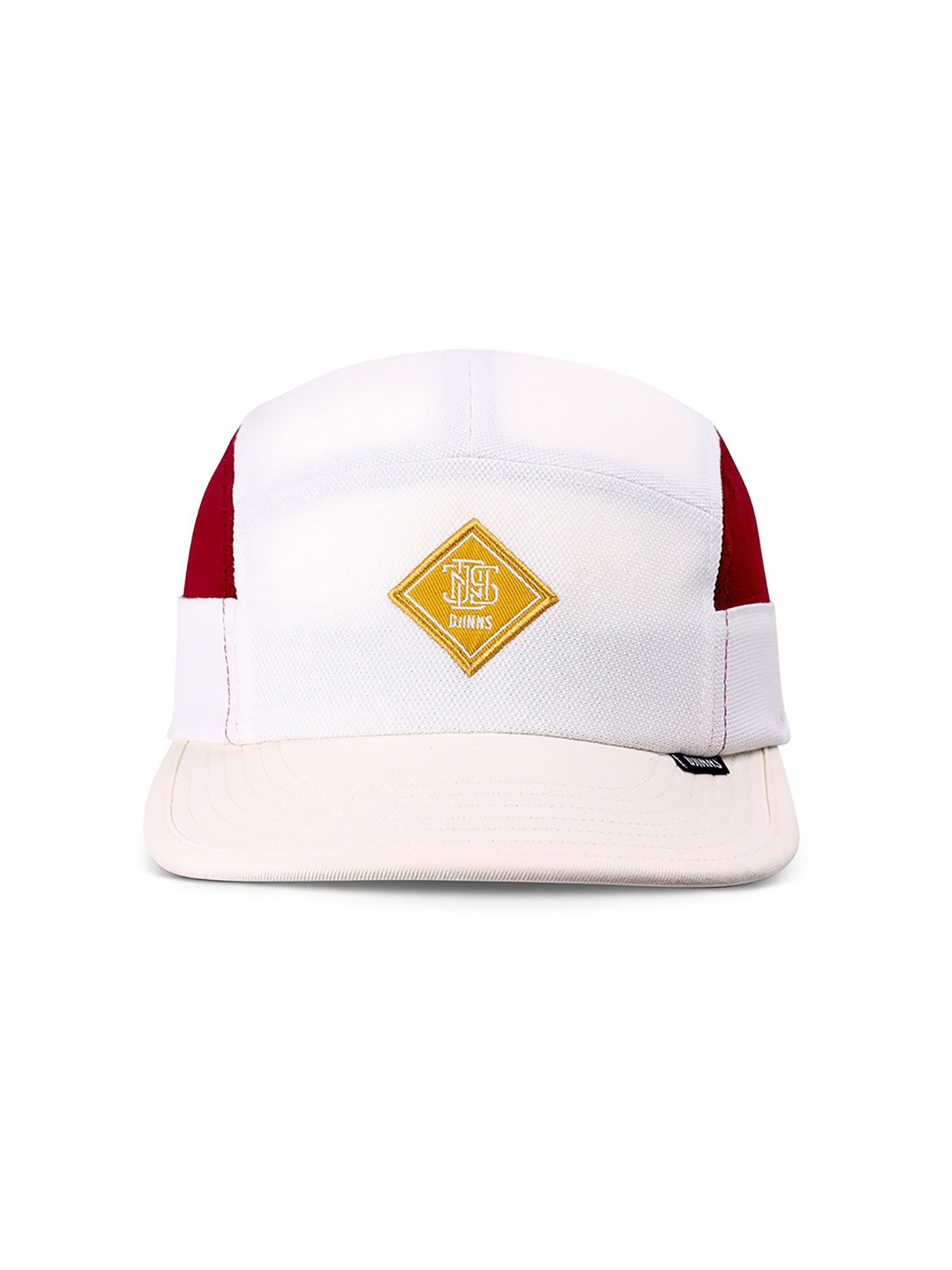 DJINNS Cap '5P FineFine' in White: front