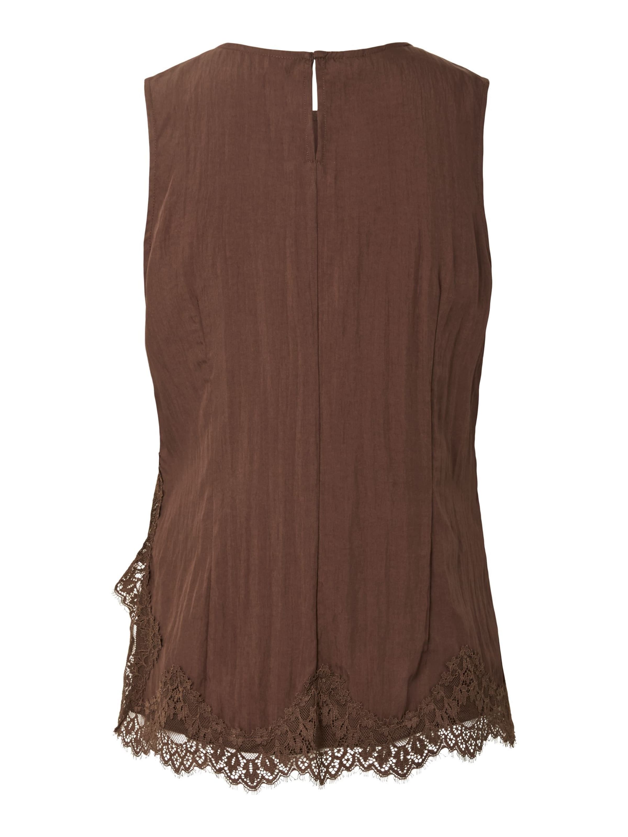 Haut PIECES en marron