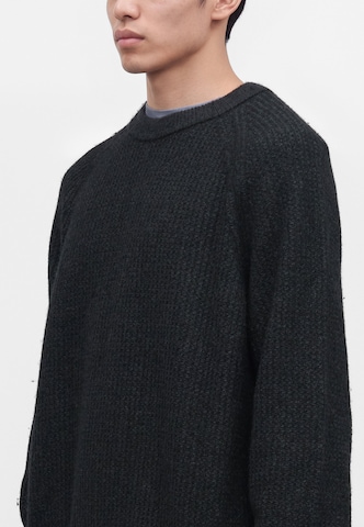 BOSS - Jersey 'Kepler' en negro: lado