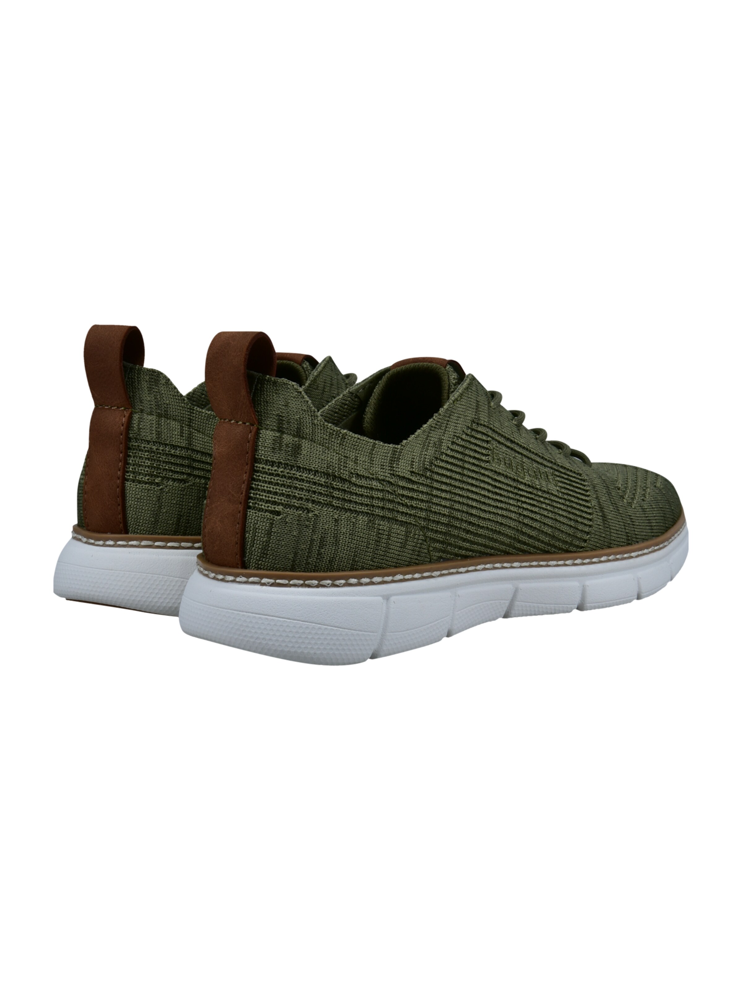 Baskets basses bugatti en vert