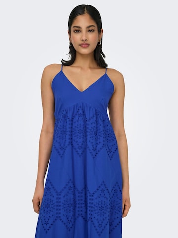 ONLY Summer dress 'ONLMilla' in Blue