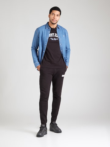 Tommy Jeans Tapered Trousers in Black