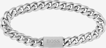 Braccialetto 'CHAIN LINK' di BOSS in argento: frontale
