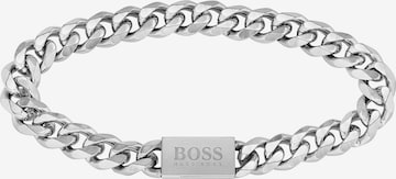 BOSS Orange - Pulseira 'CHAIN LINK' em prata: frente