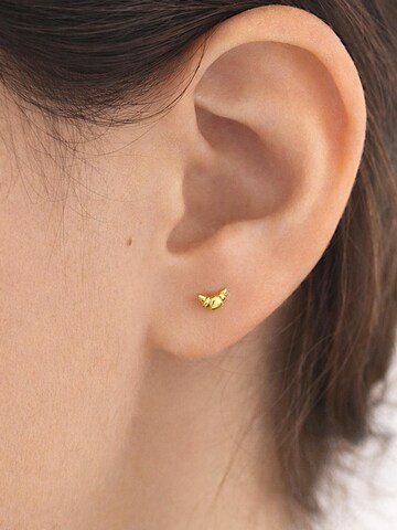 Cala Rose Earrings 'MINI CROISSANT' in Gold