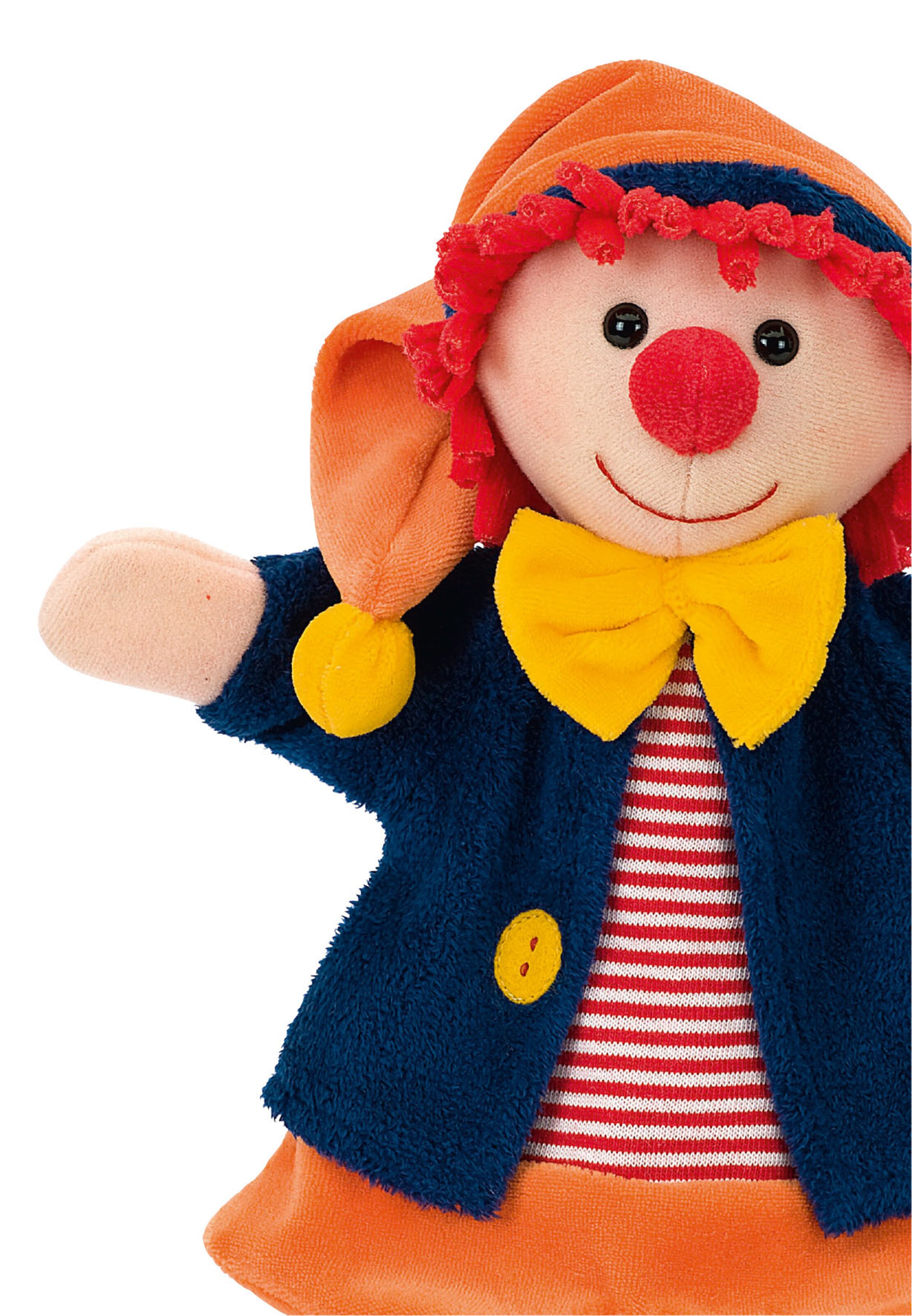 STERNTALER Handpuppe Clown in Mischfarben