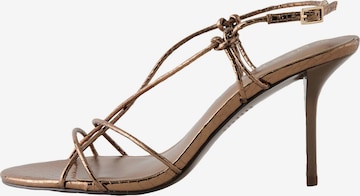 Sandales à lanières 'Forever Comfort' Next en bronze : devant