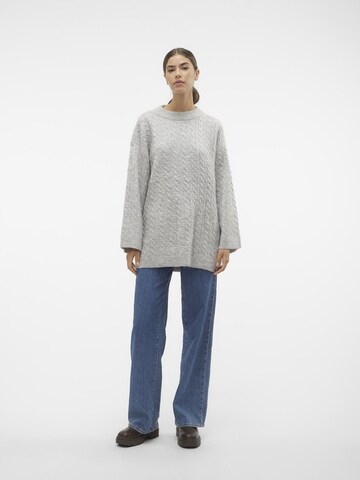 VERO MODA Sweater 'HEIDI' in Grey