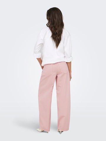 ONLY Loose fit Jeans in Pink