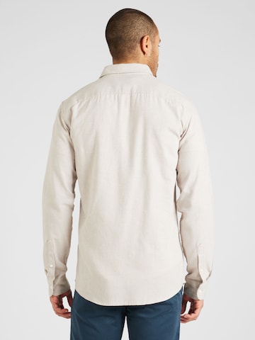 Coupe slim Chemise 'BEN' Only & Sons en blanc