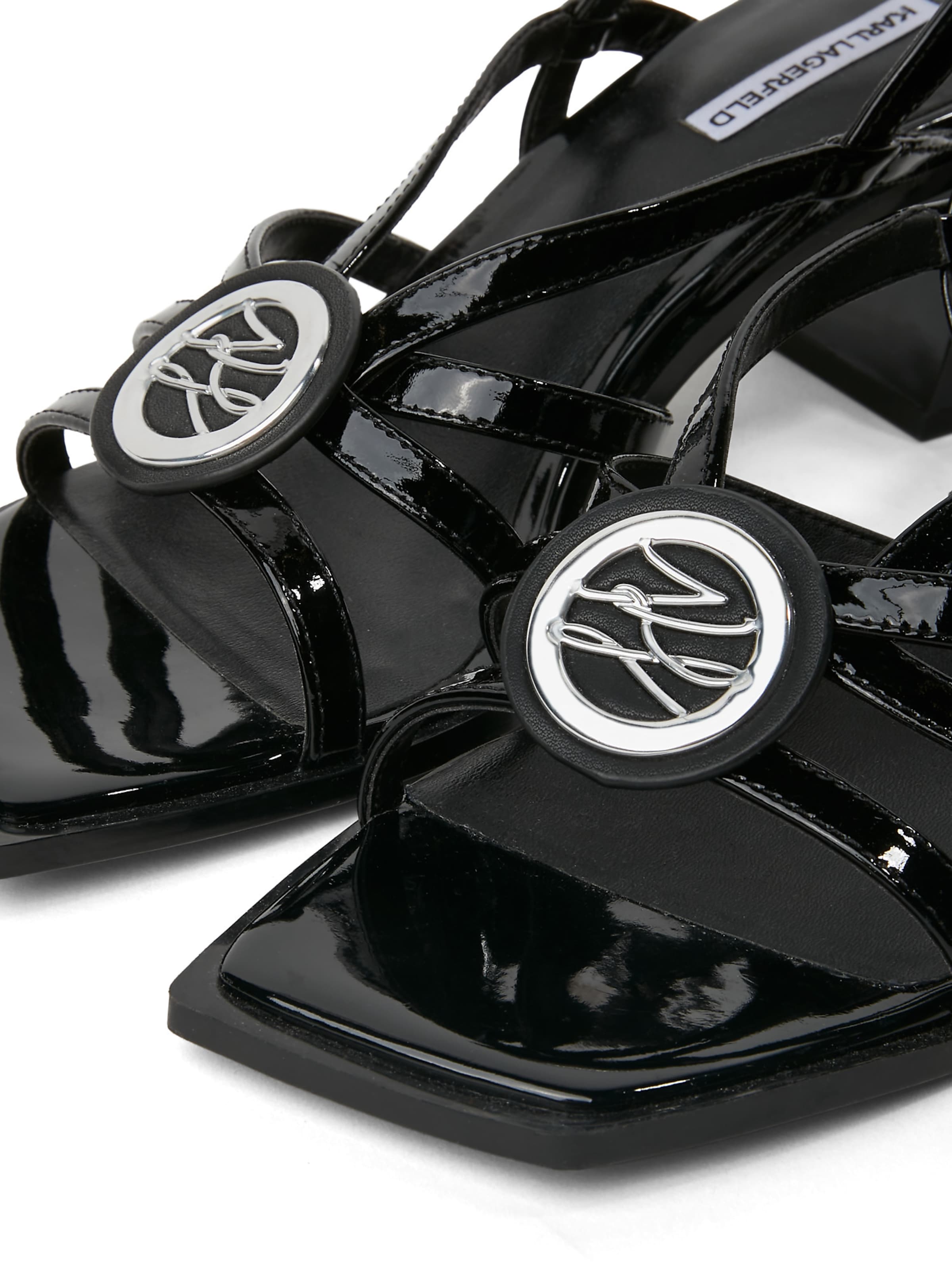 Karl LagerfeldSandale s remenčićima 'BEKKI' - crna boja