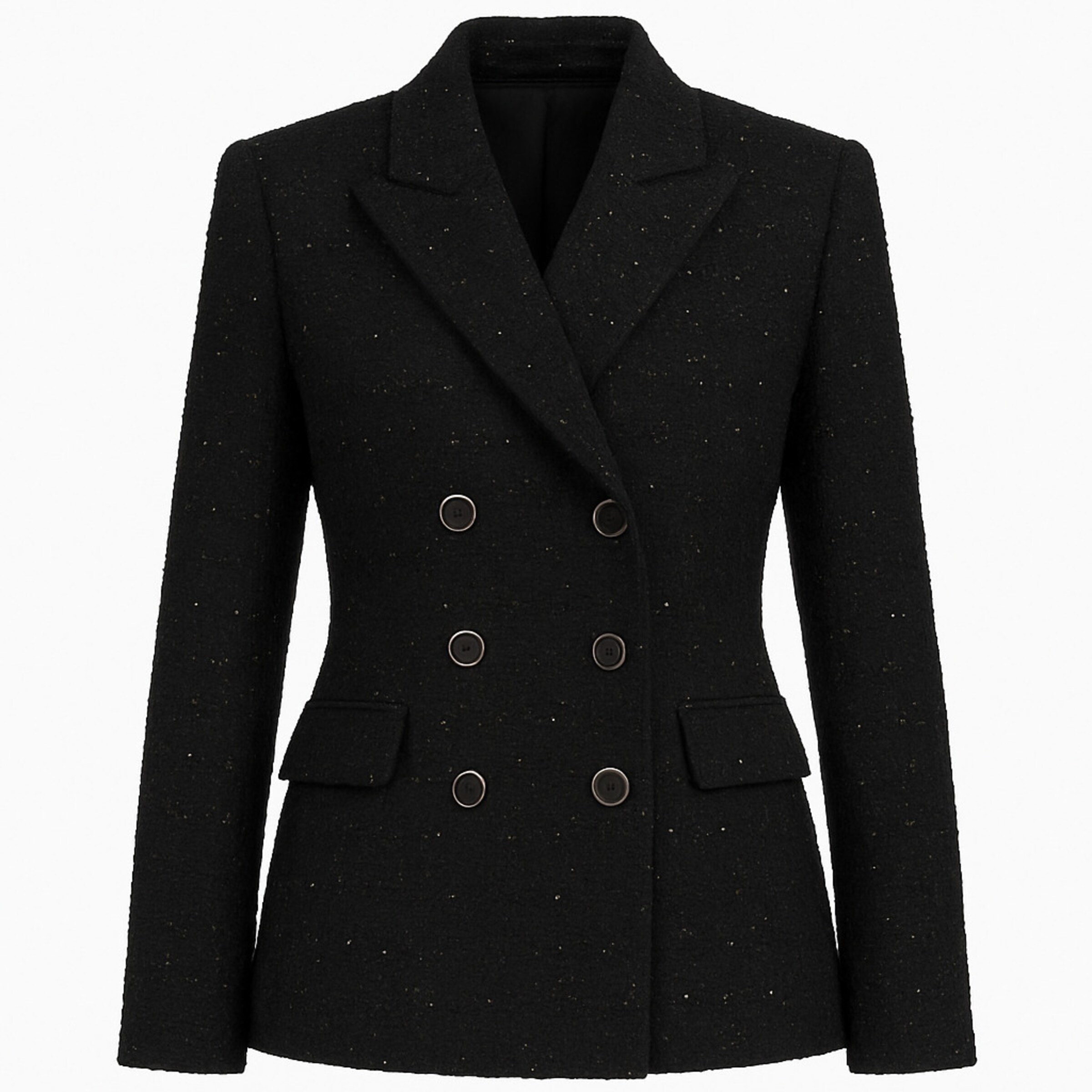 Finding Friday Blazer in Black: front