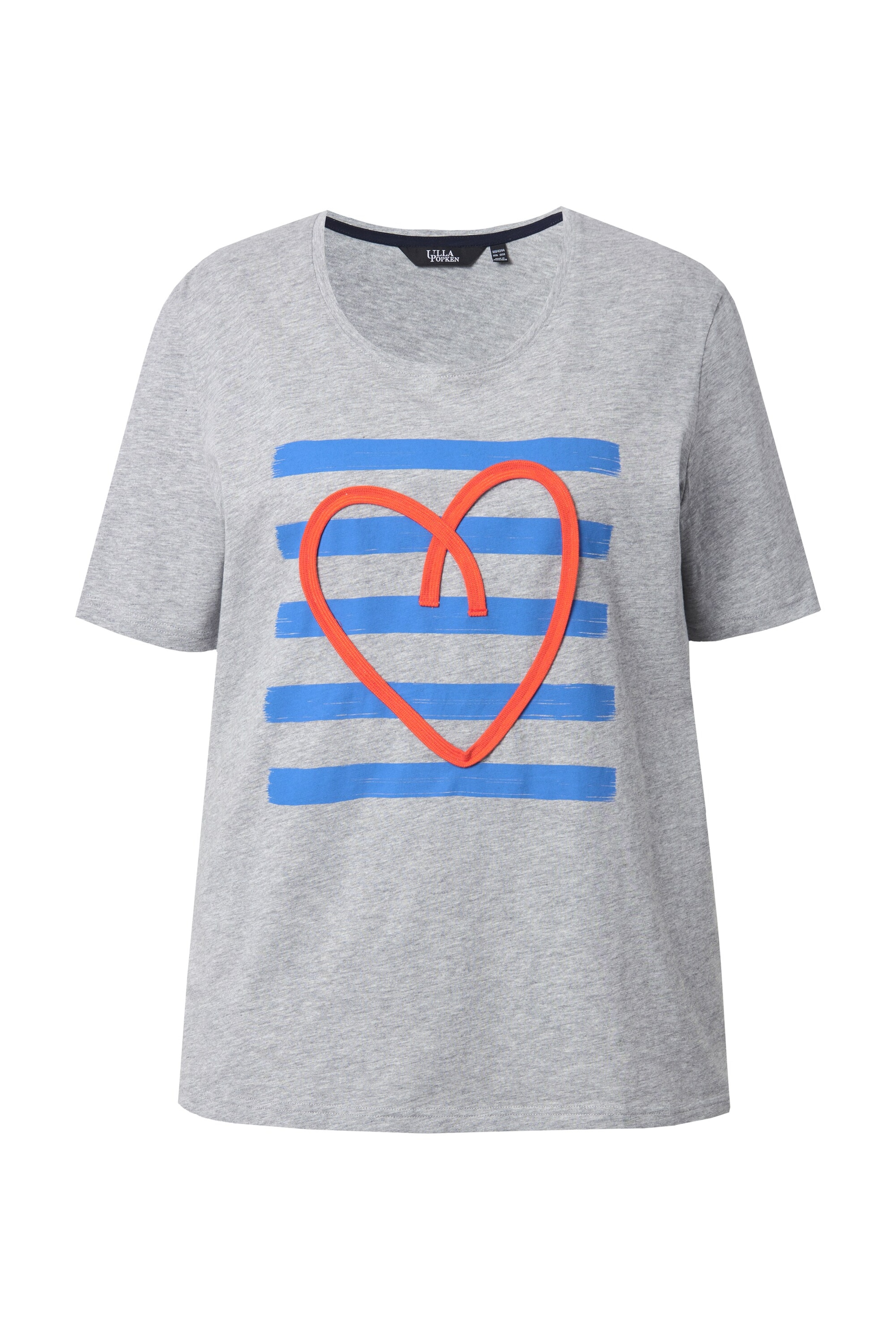 Tricou de la Ulla Popken pe gri: față