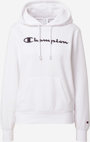 Champion Authentic Athletic Apparel Mikina – bílá: přední strana