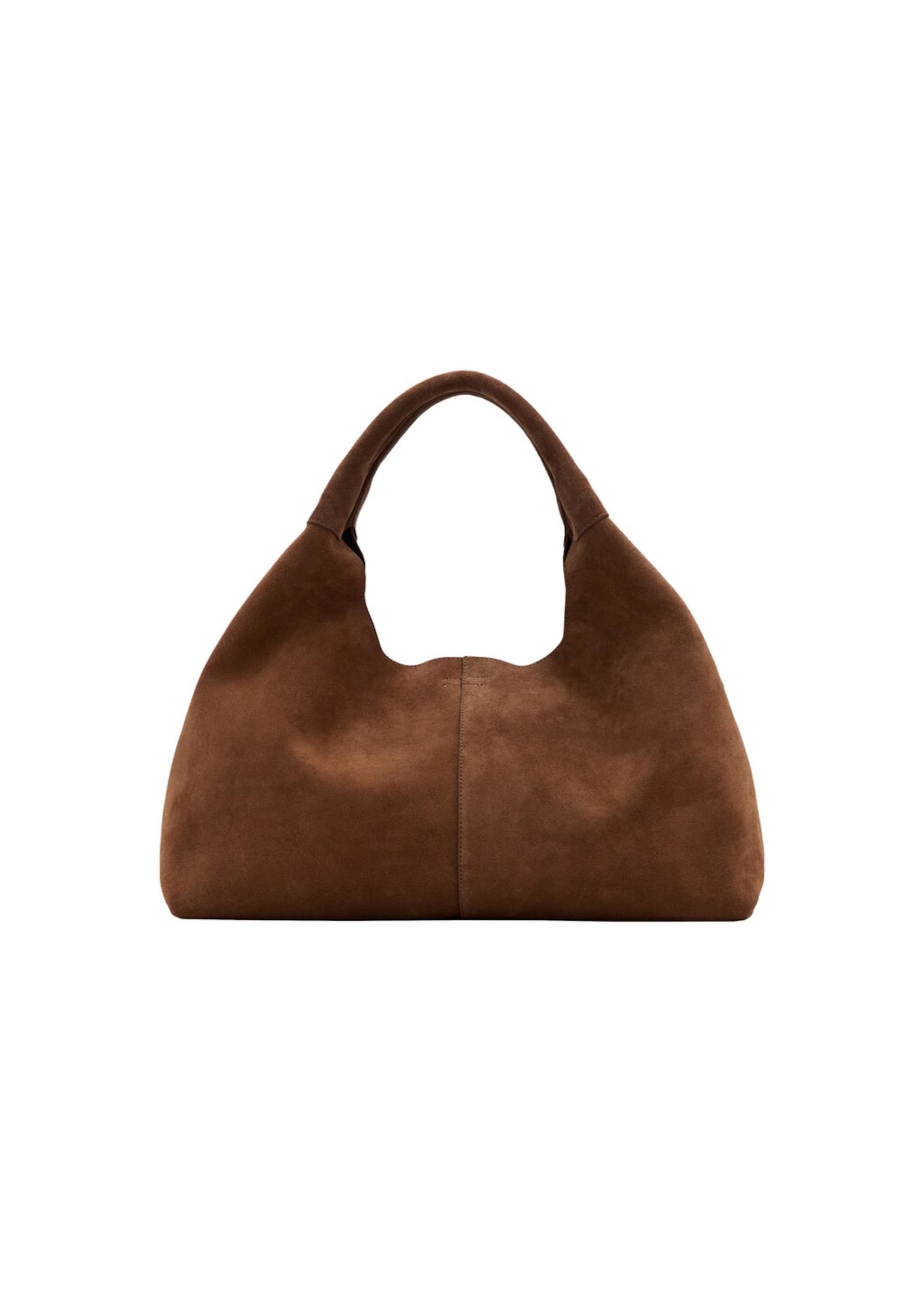 MANGO Crossbody Bag 'Pia' in Brown: front