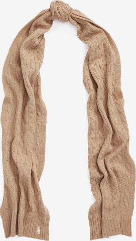 Polo Ralph Lauren Scarf in Beige: front