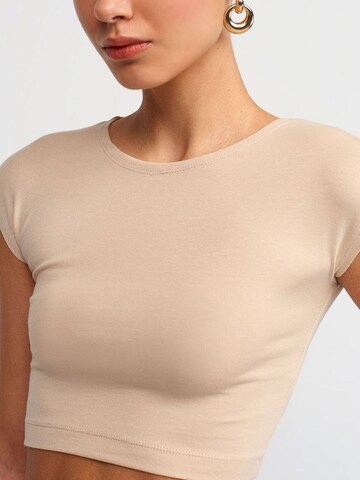 Dilvin Blouse 'Blusen' in Beige
