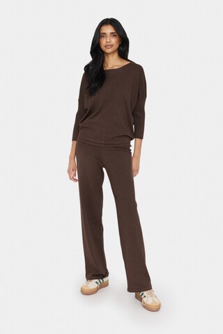 Pullover 'Mila' di SAINT TROPEZ in marrone
