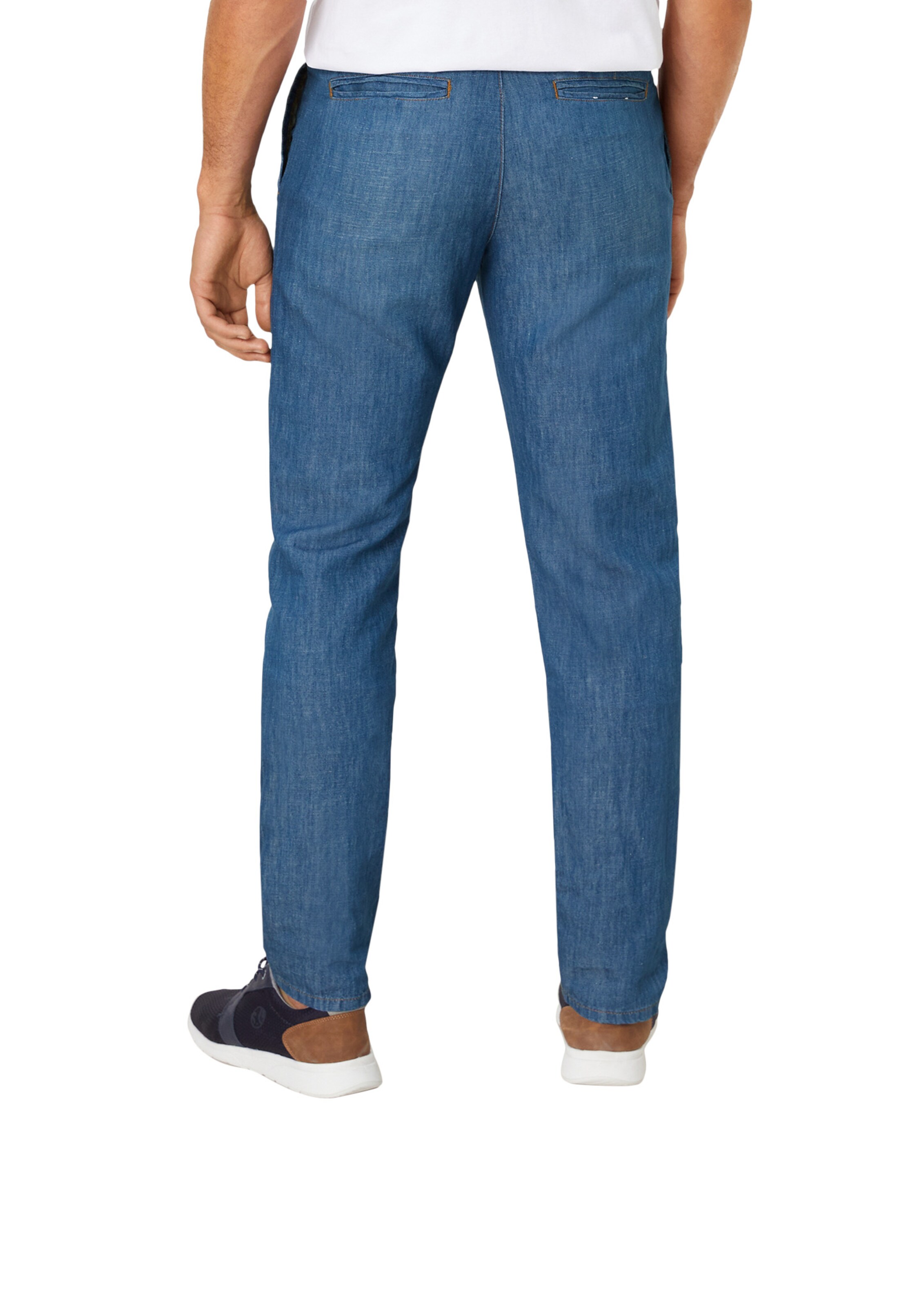 s.Oliver Regular Pleat-front jeans in Blue