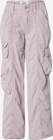 Loosefit Pantalon cargo BDG Urban Outfitters en violet : devant