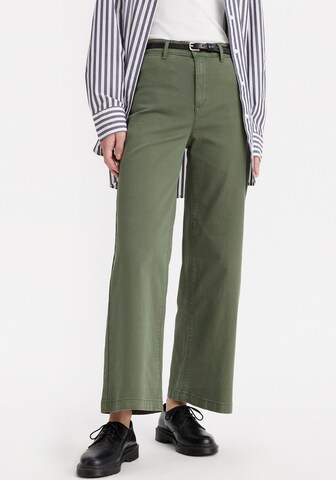 LEVI'S ® Wide leg Chino Pants in Green: front