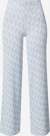 Pantaloni de pijama Cotton On Body pe albastru deschis / roz / alb, Vizualizare produs