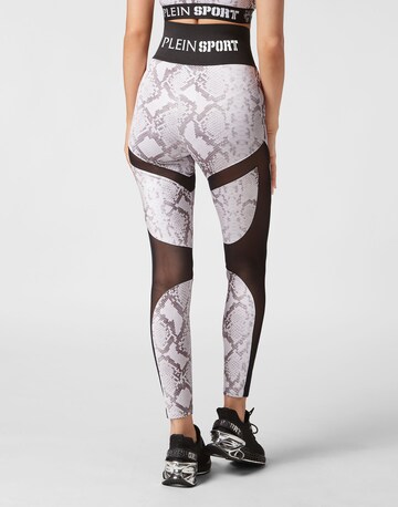 Plein Sport - Skinny Calças de desporto em cinzento