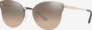 Lunettes de soleil Michael Kors en or : devant