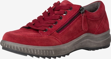 TAMARIS Lace-Up Shoes in Red: front