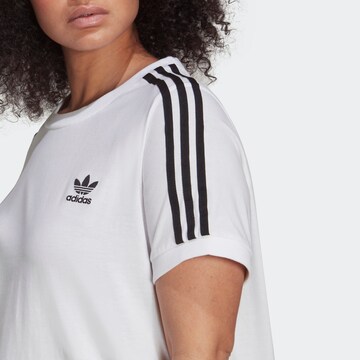 T-shirt 'Adicolor Classics 3-Stripes ' ADIDAS ORIGINALS en blanc