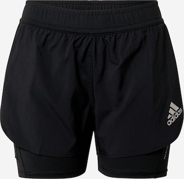 ADIDAS PERFORMANCE Workout Pants 'Supernova' in Black: front