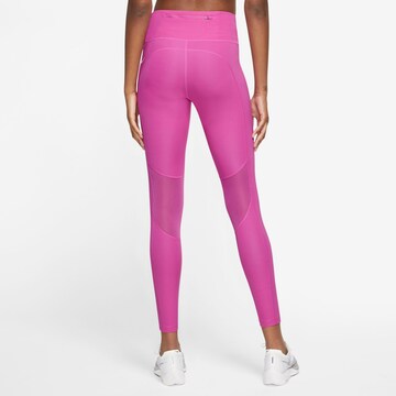 NIKE Skinny Workout Pants in Pink