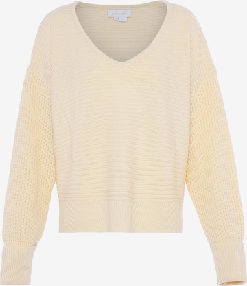 Pullover di BLONDA in bianco: frontale