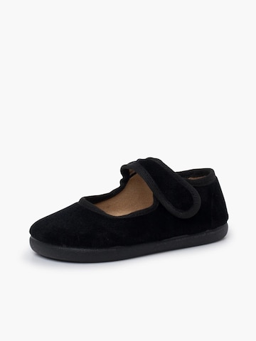 Pisamonas - Sapato baixo em preto: frente