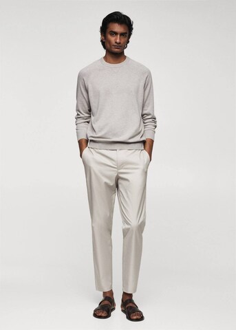 MANGO MAN Sweater 'Ten' in Grey