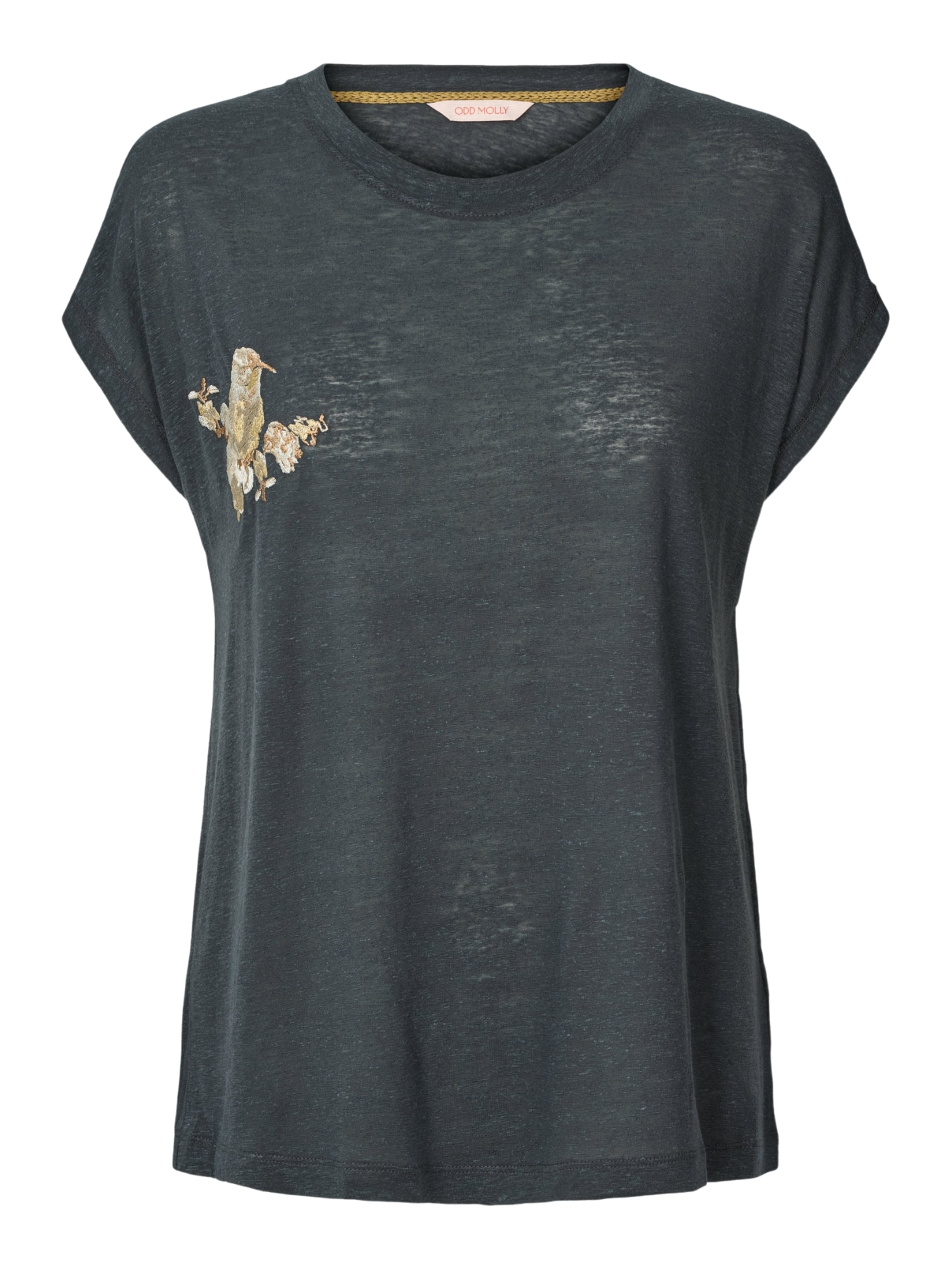 Maglietta di Odd Molly in grigio: frontale