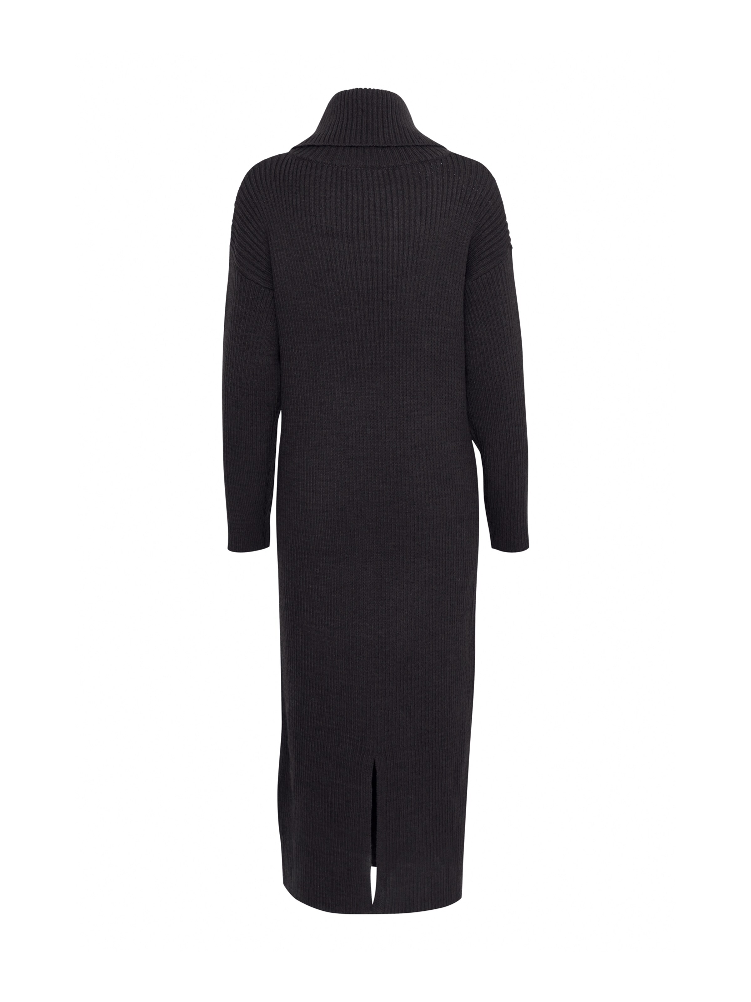 ICHI Pletené šaty 'IH ANDOSA' - Čierna